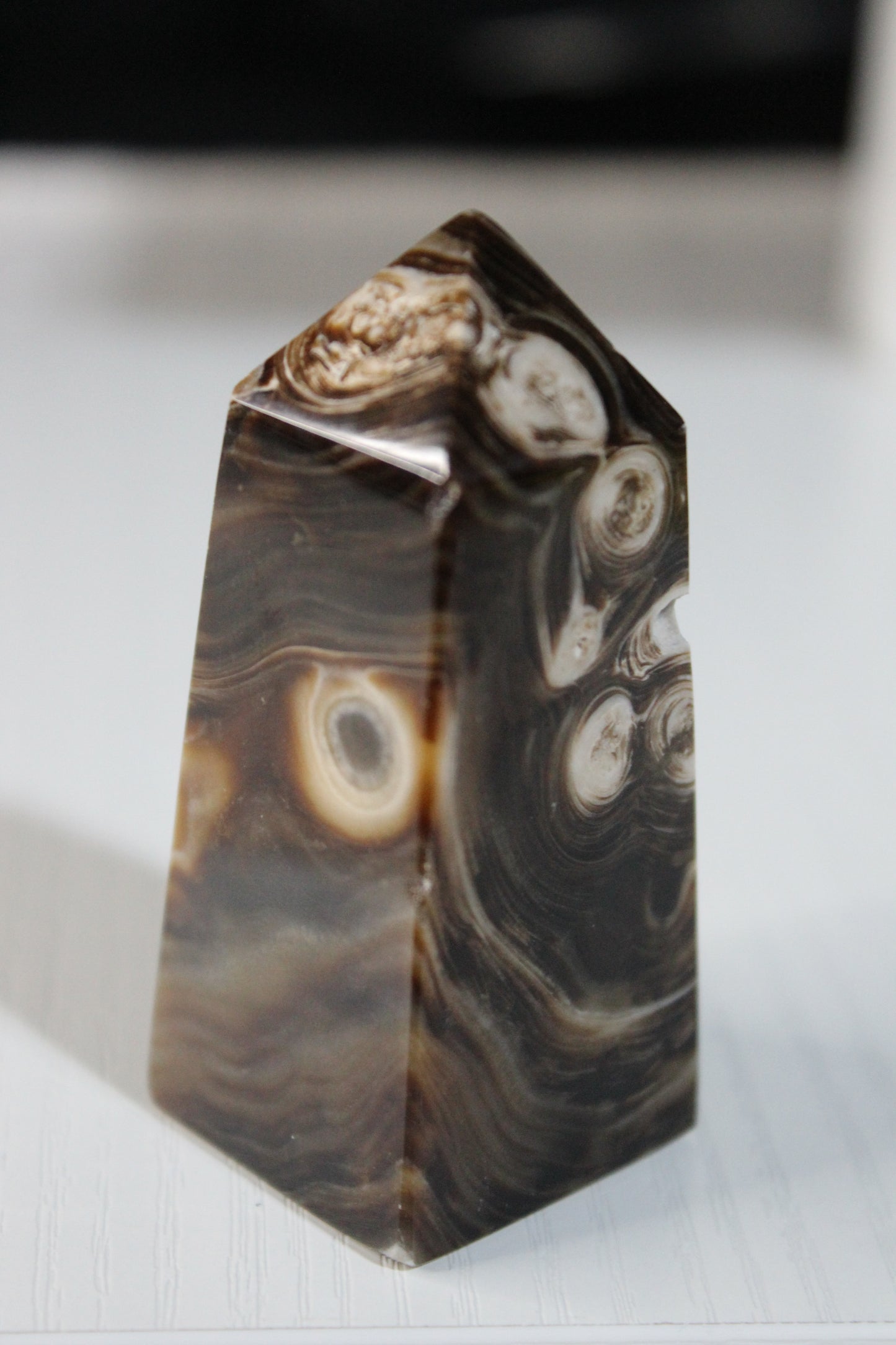 Chocolate Calcite Tower