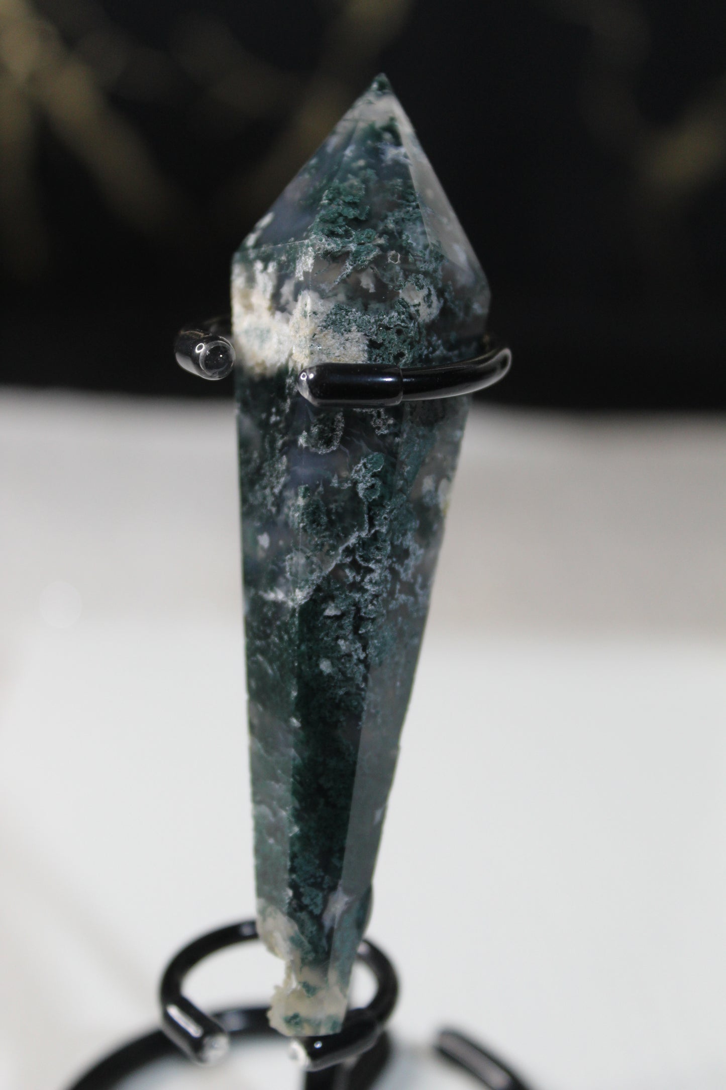 Moss Agate Wands