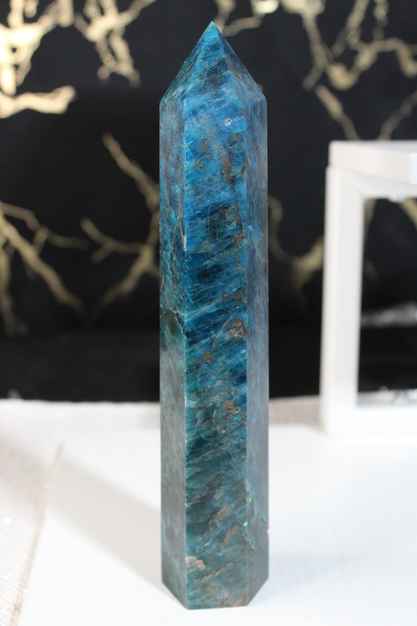 Blue Apatite Tower