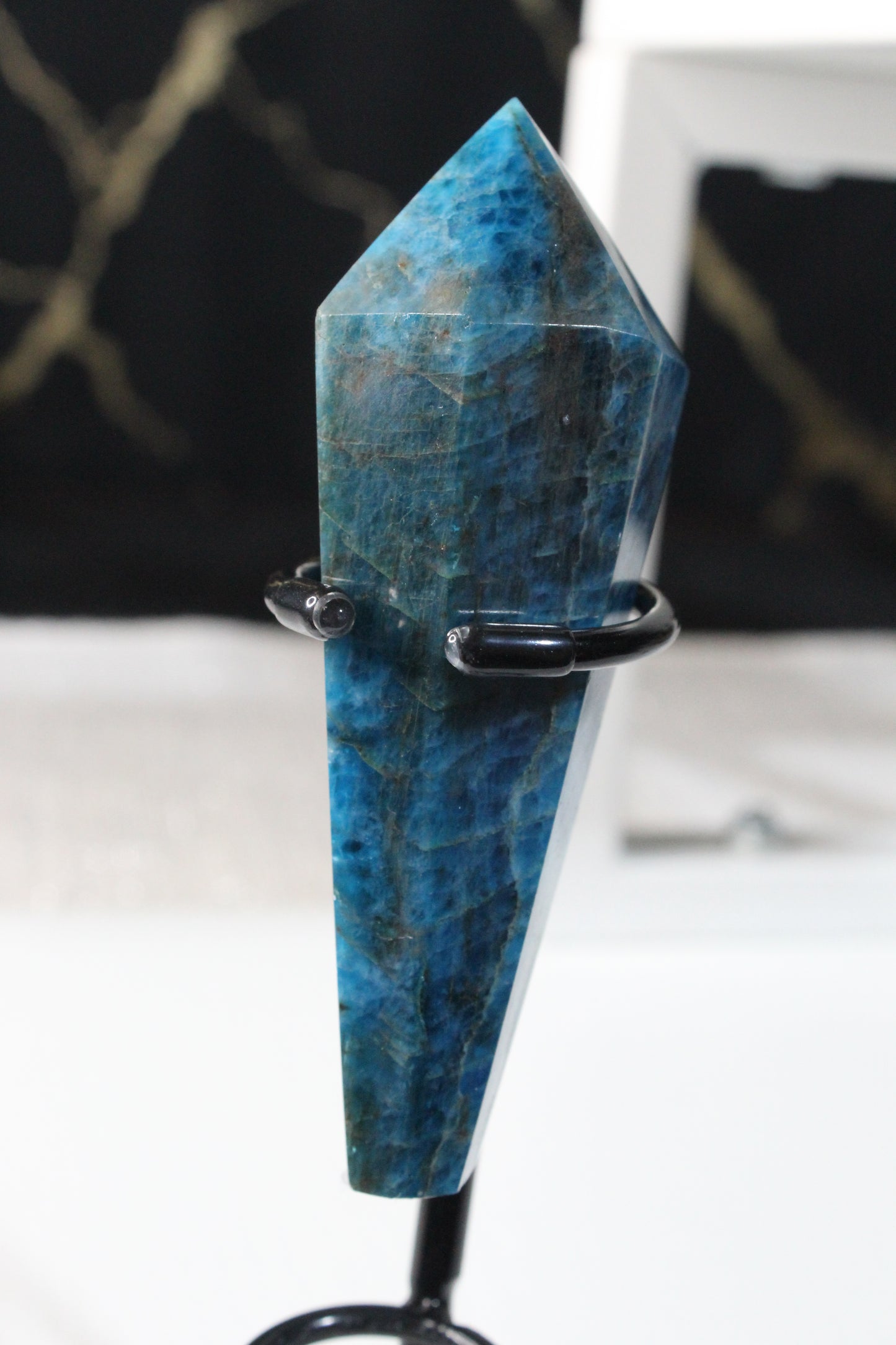 Blue Apatite Wands