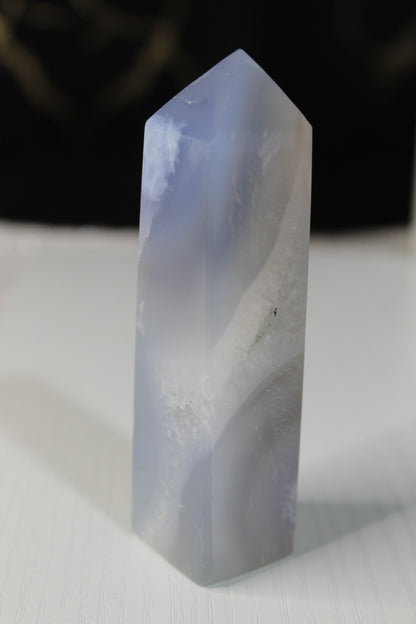 Blue Banded Agate Tower