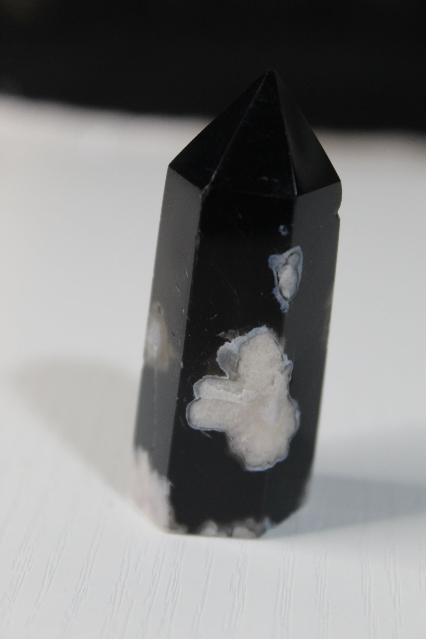 Black Cherry Agate Tower