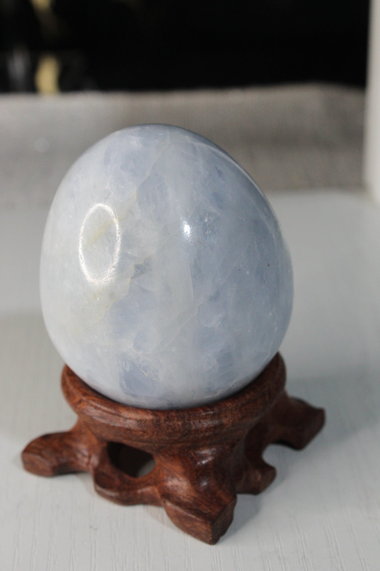 Blue Calcite Eggs