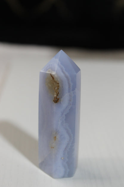Blue Lace Agate Tower