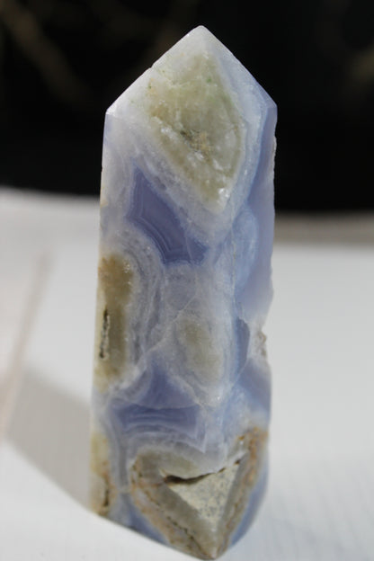 Blue Lace Agate Tower