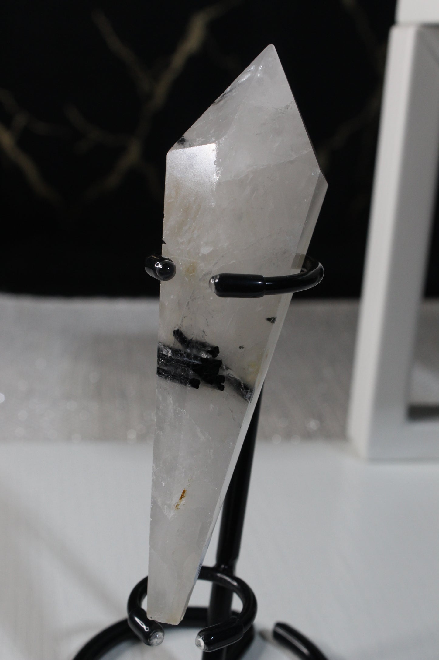 Black Rutilated Quartz Wands