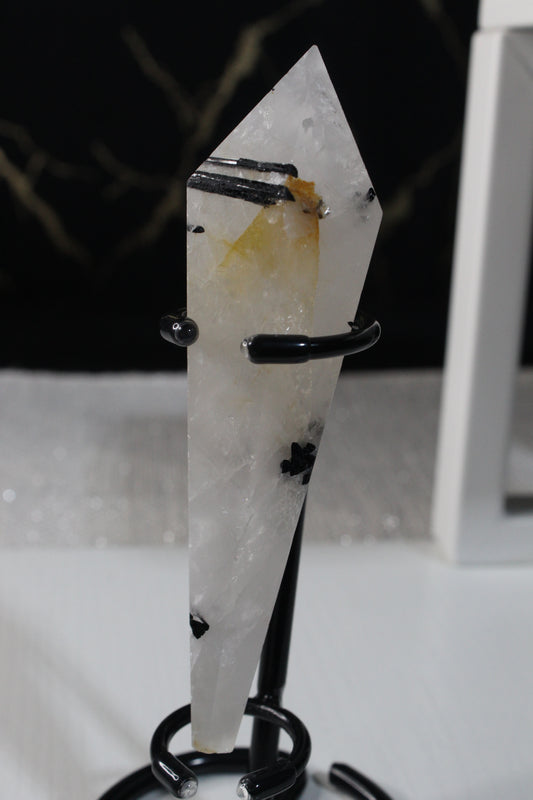 Black Rutilated Quartz Wands