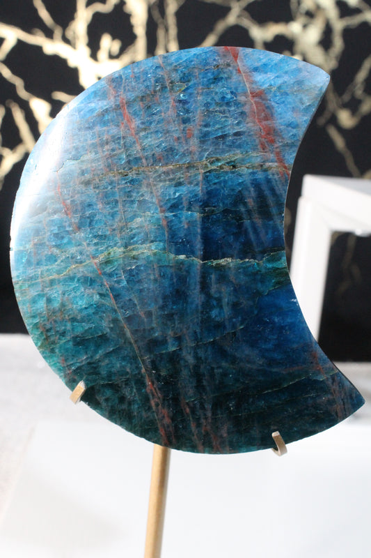 Blue Apatite Moons