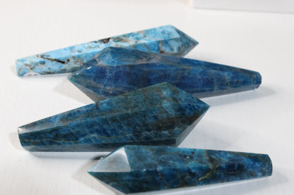 Blue Apatite Wands