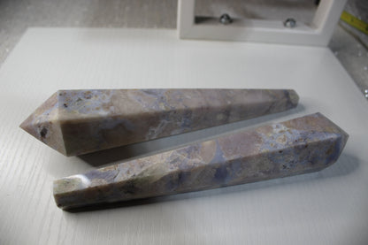 Blue Lace Agate Wands