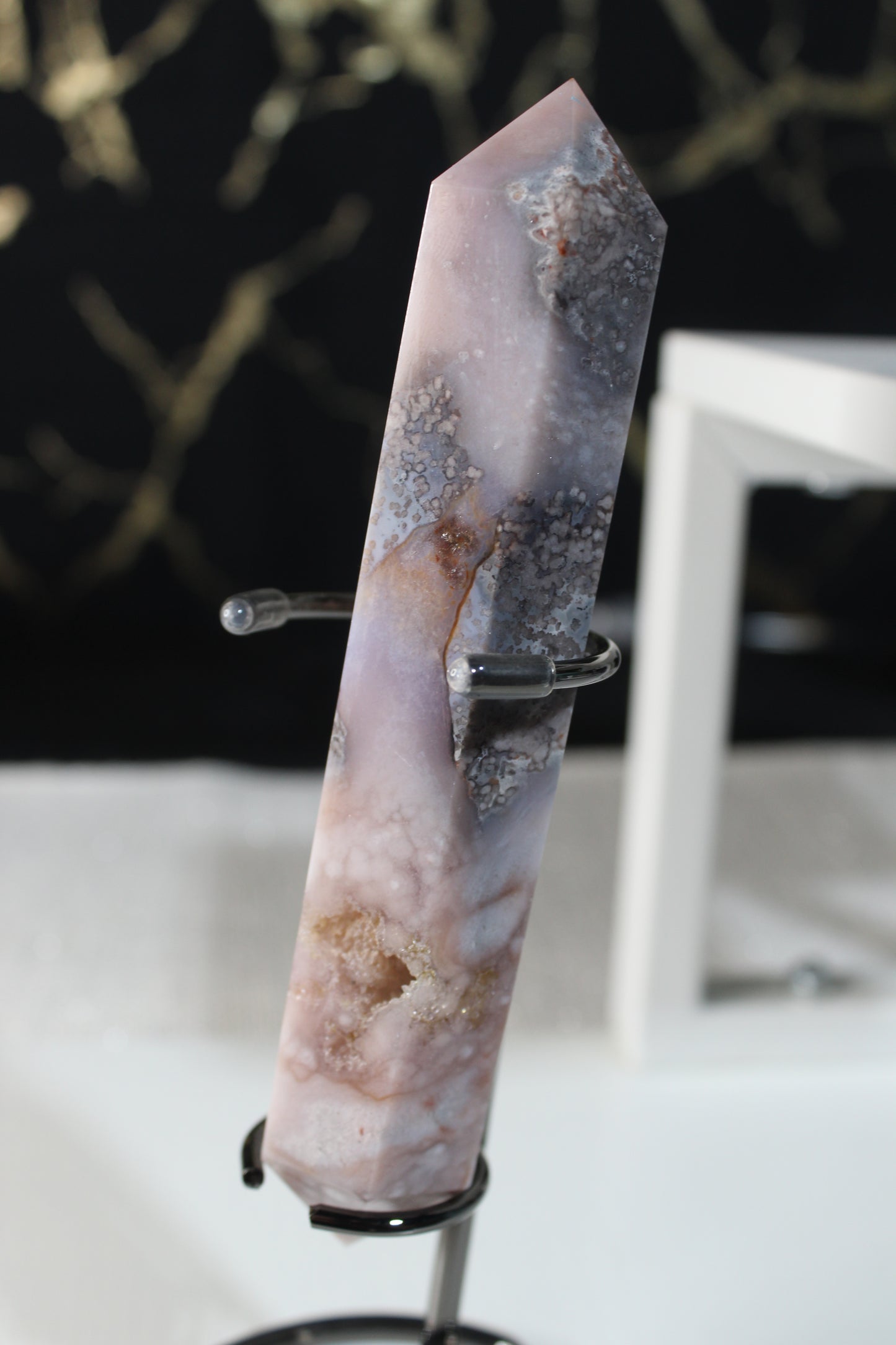 Cherry Blossom Agate Wands