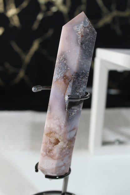 Cherry Blossom Agate Wands