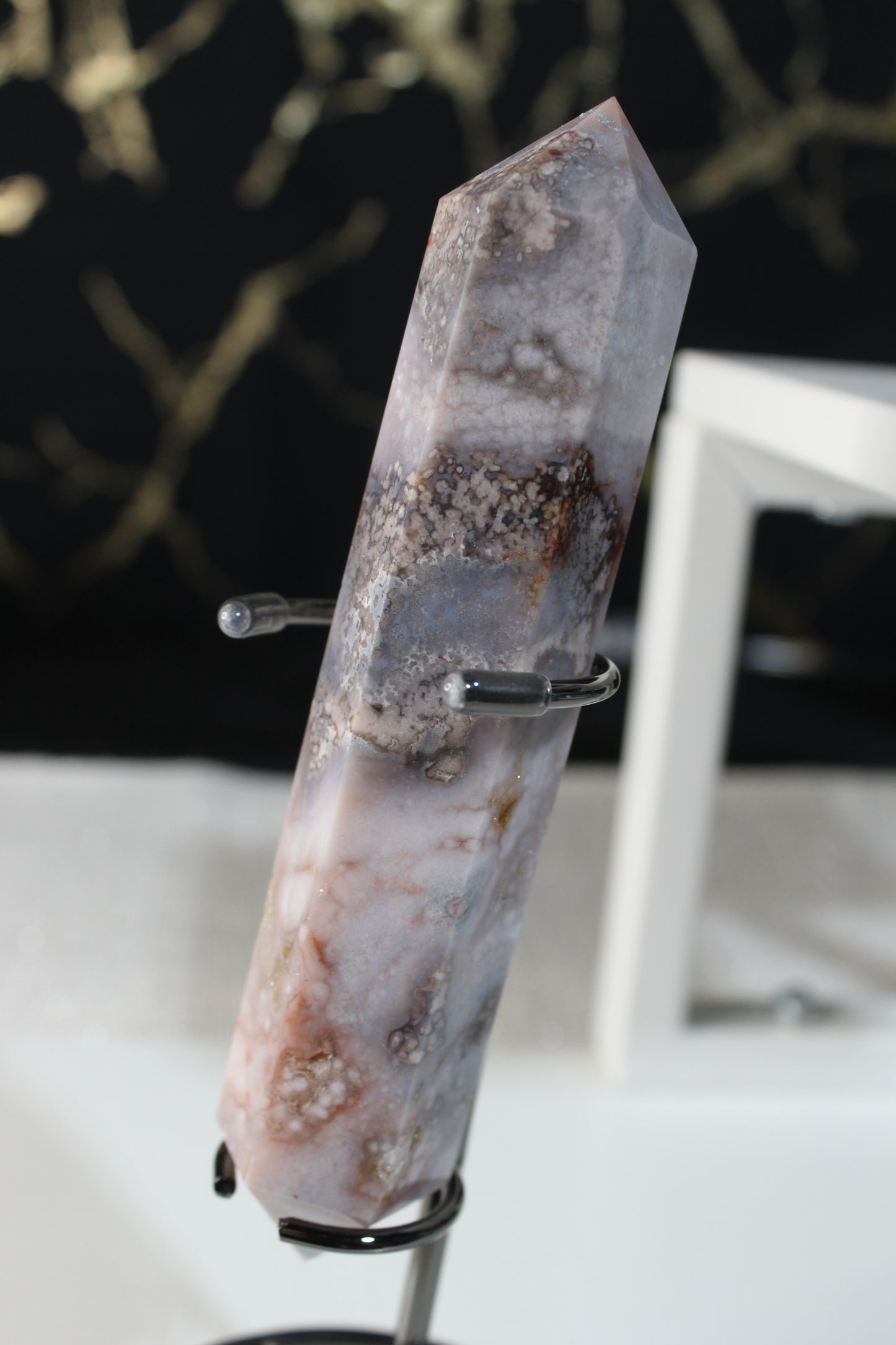 Cherry Blossom Agate Wands