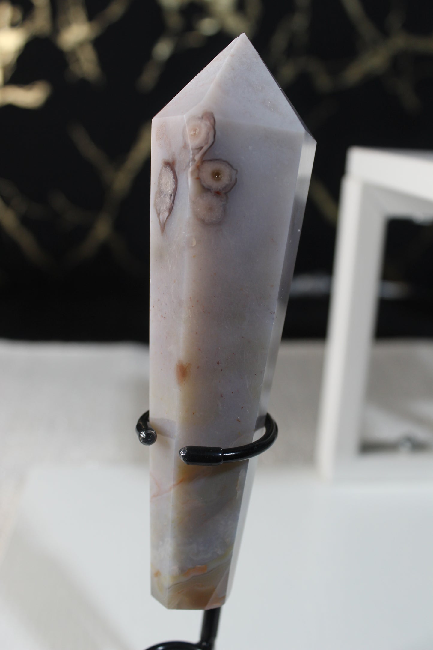 Cherry Blossom Agate Wands