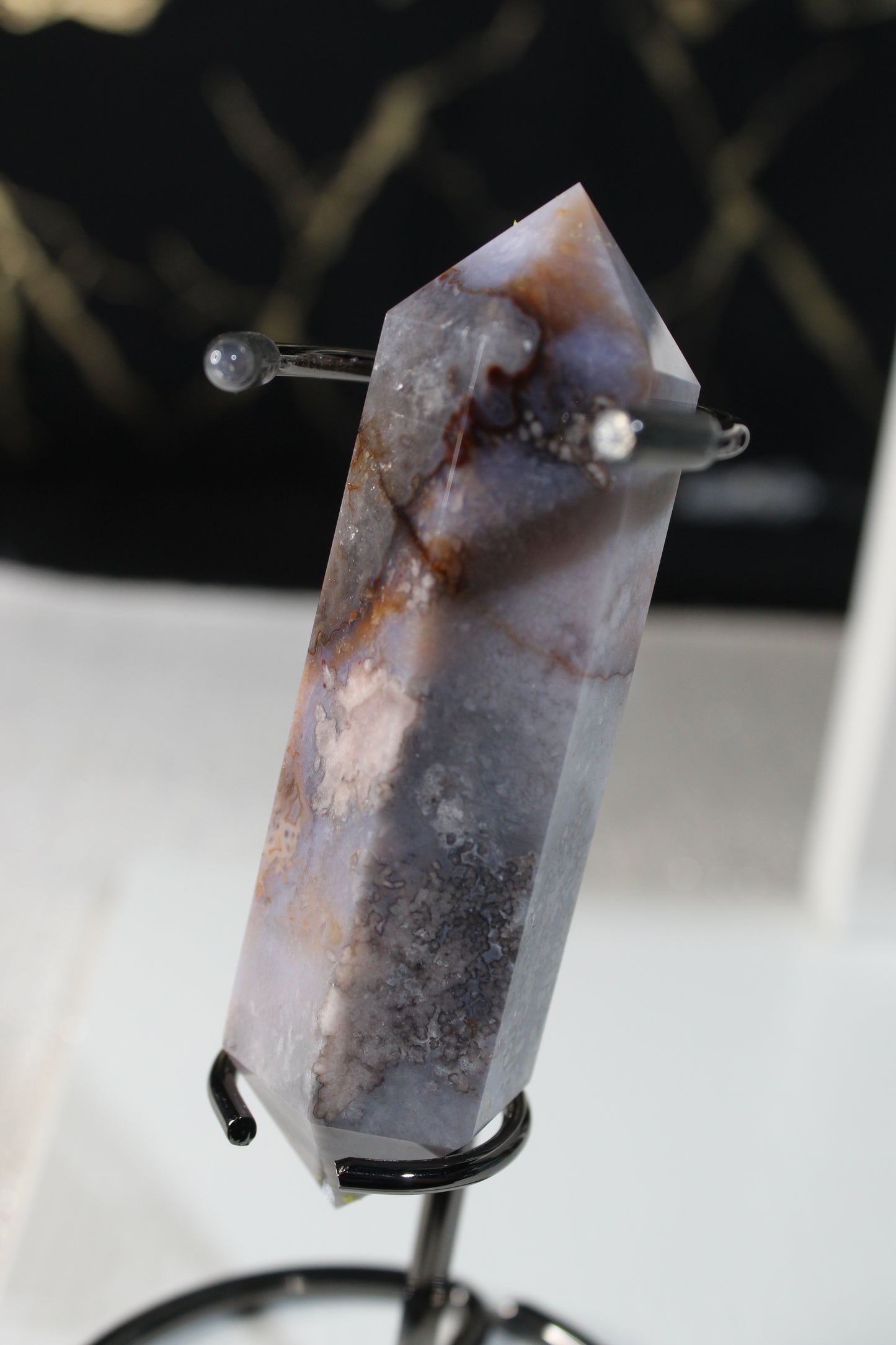 Cherry Blossom Agate Wands