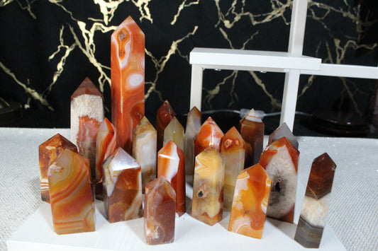 Carnelian Agate Tower