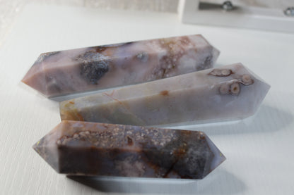 Cherry Blossom Agate Wands