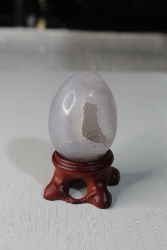 Druzy Quartz Eggs