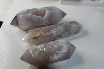 Druzy Quartz Wands