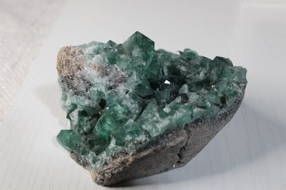 Green Fluorite Geode