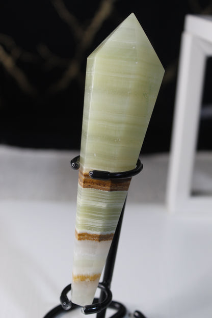 Green Onyx Wands
