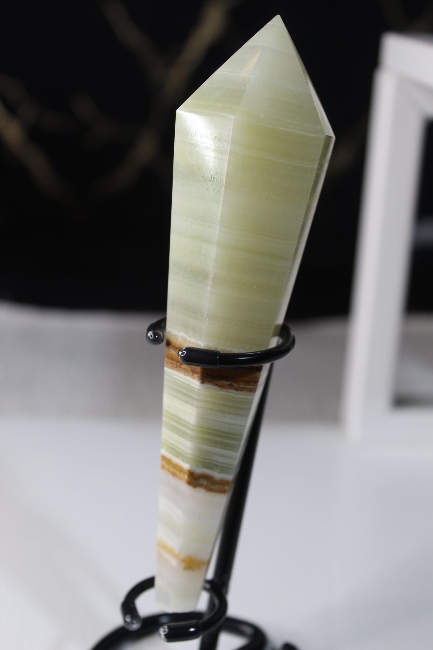 Green Onyx Wands
