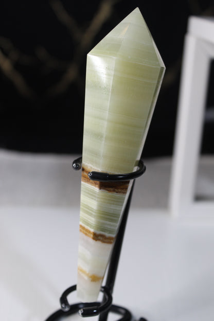 Green Onyx Wands