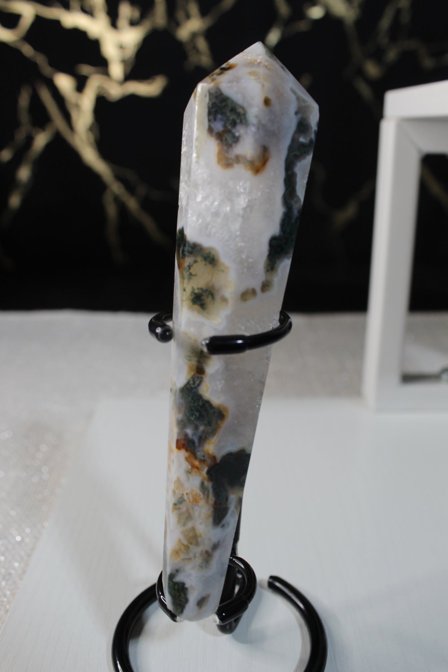 Moss Agate Wands