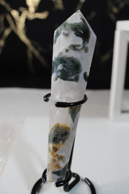 Moss Agate Wands