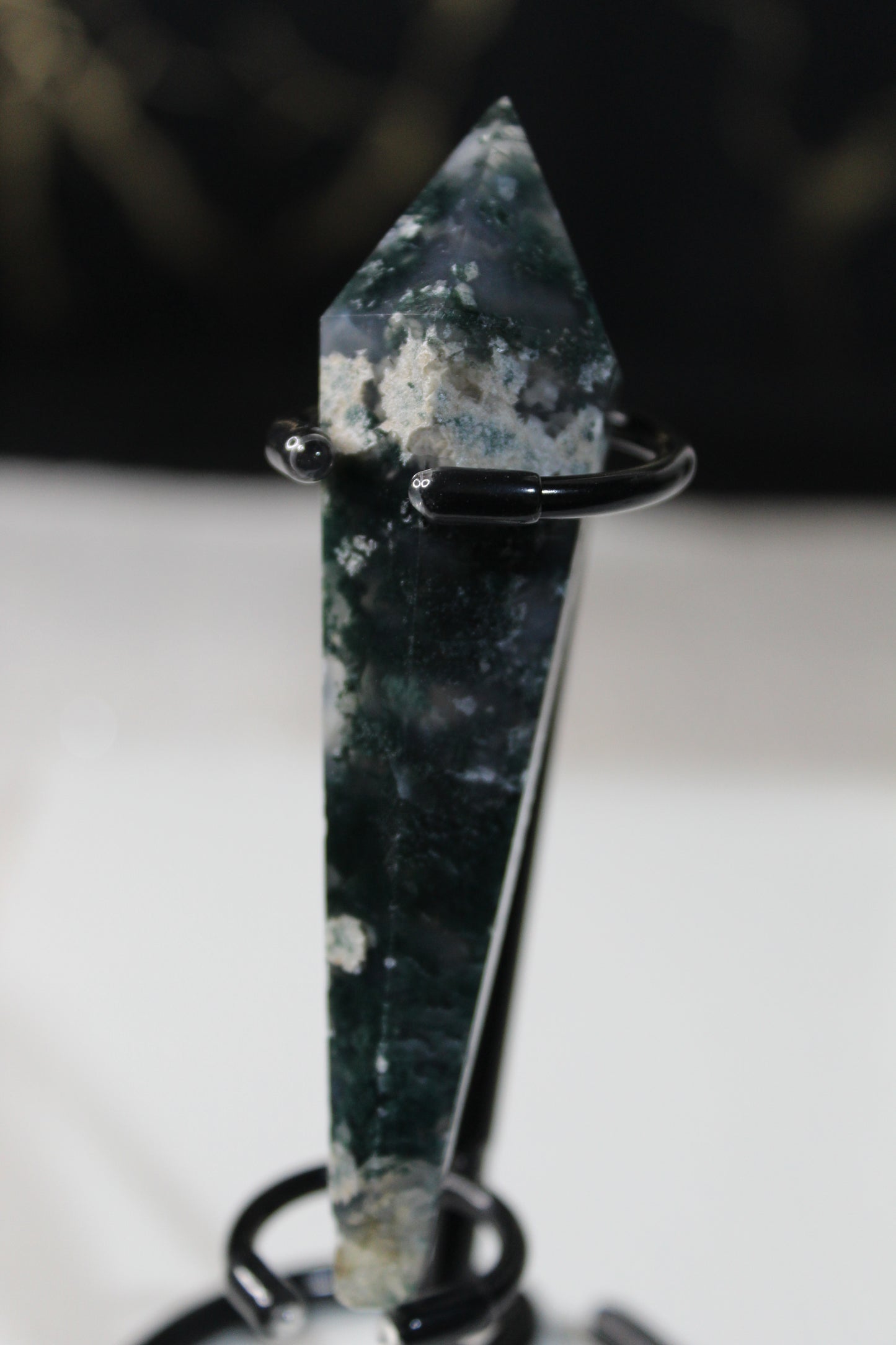 Moss Agate Wands