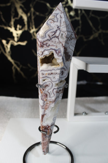 Mexican Crazy Lacy Agate Wands