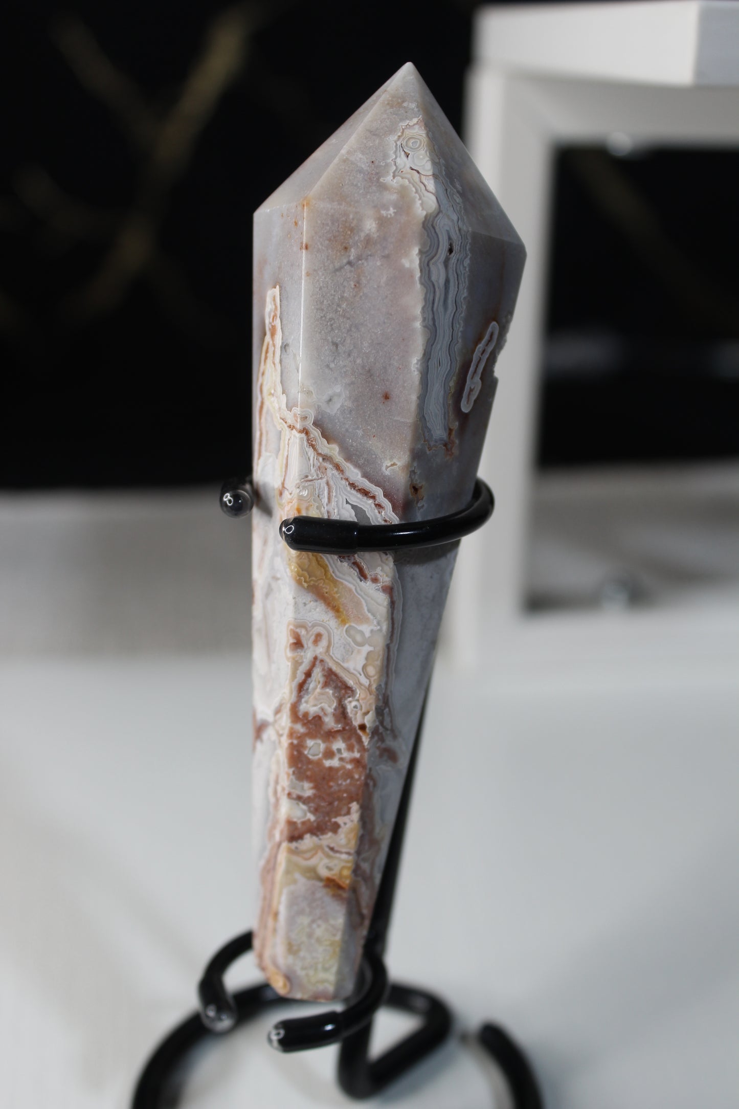 Mexican Crazy Lacy Agate Wands