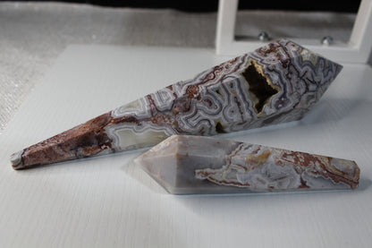Mexican Crazy Lacy Agate Wands