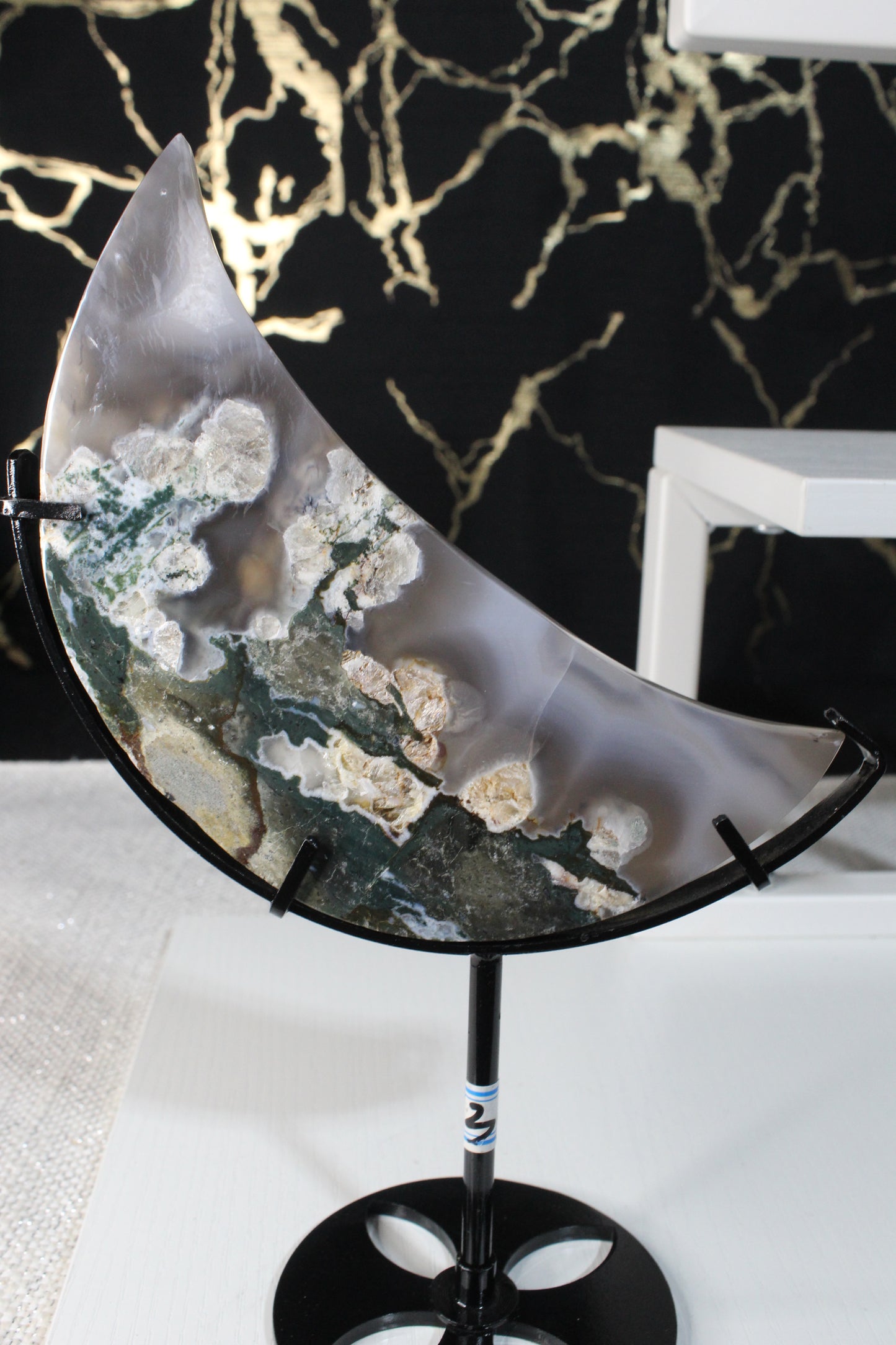 Moss Agate Moons