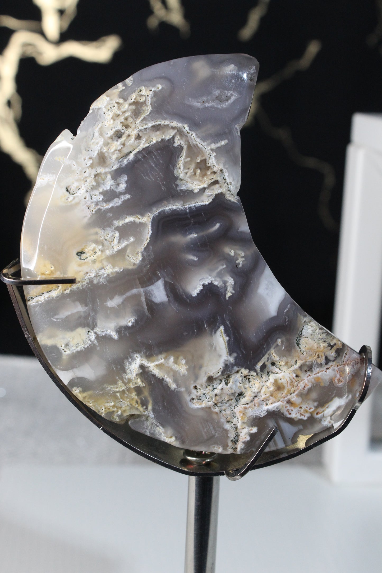Moss Agate Moons