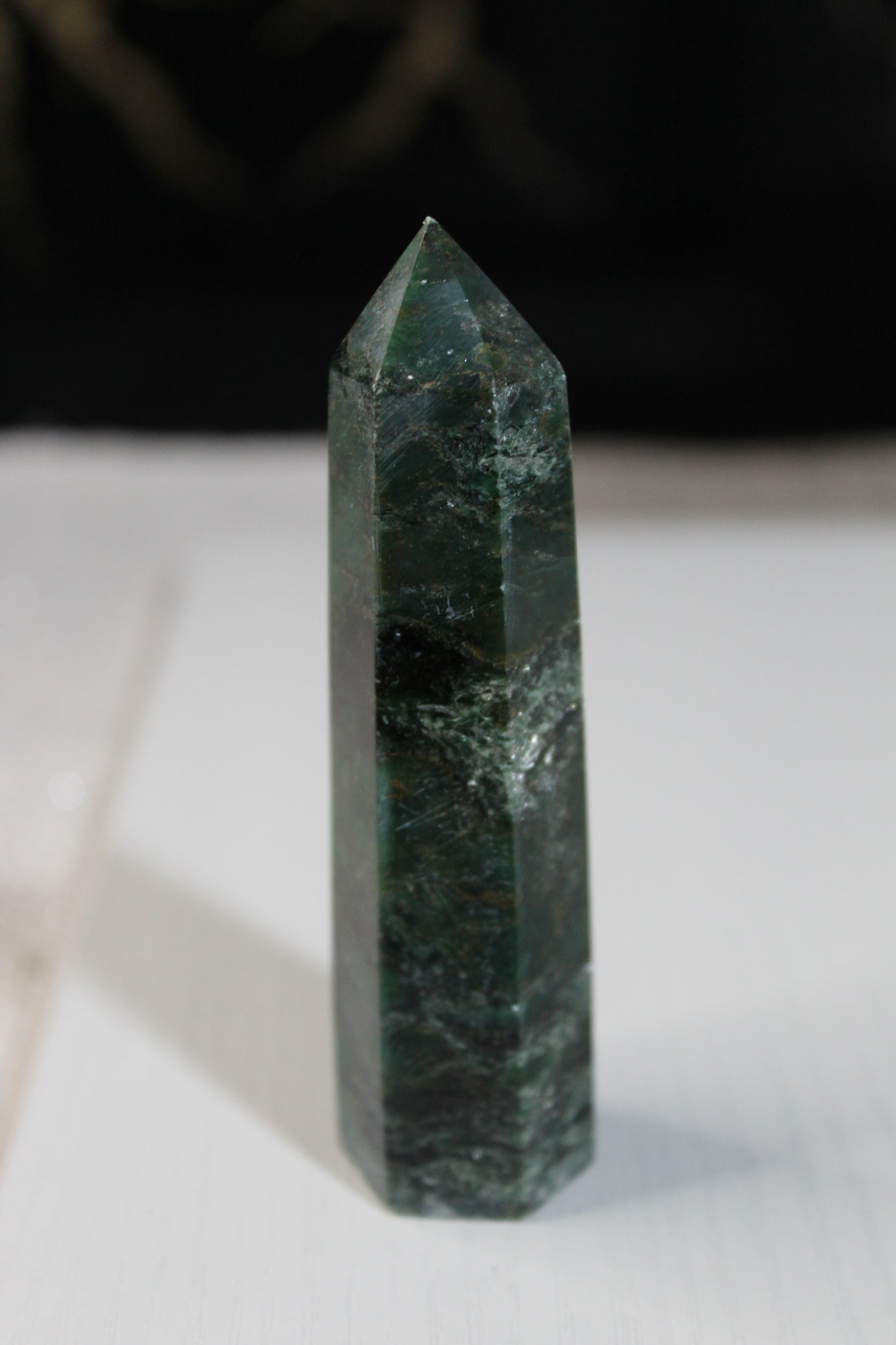 Natural Emerald Tower