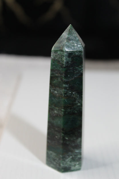 Natural Emerald Tower