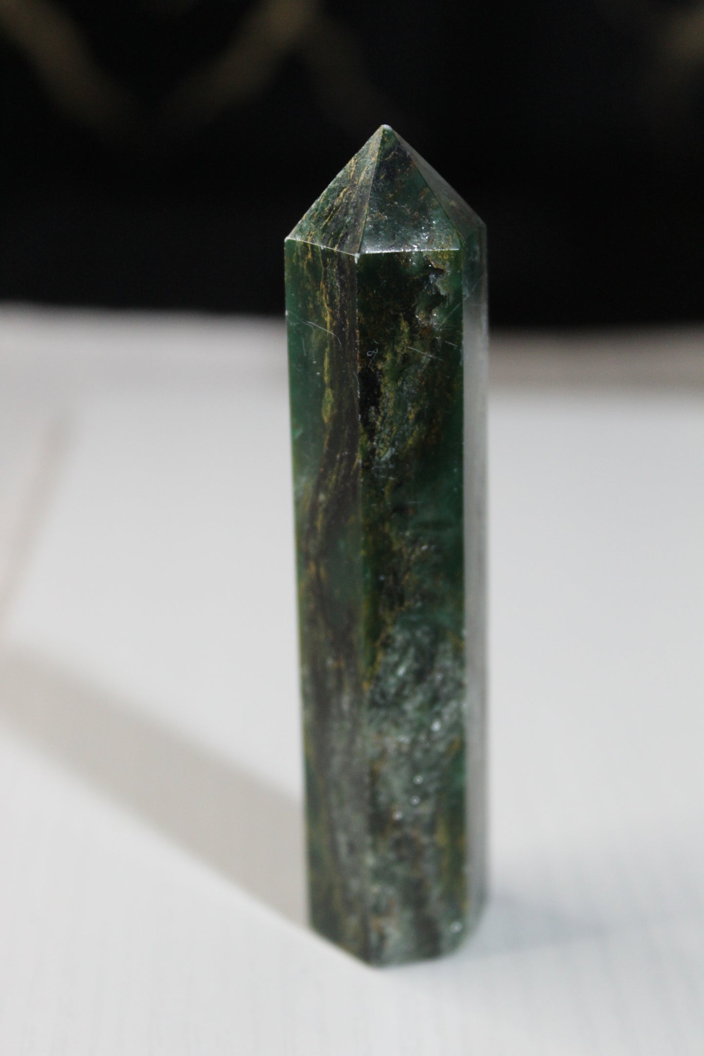 Natural Emerald Tower