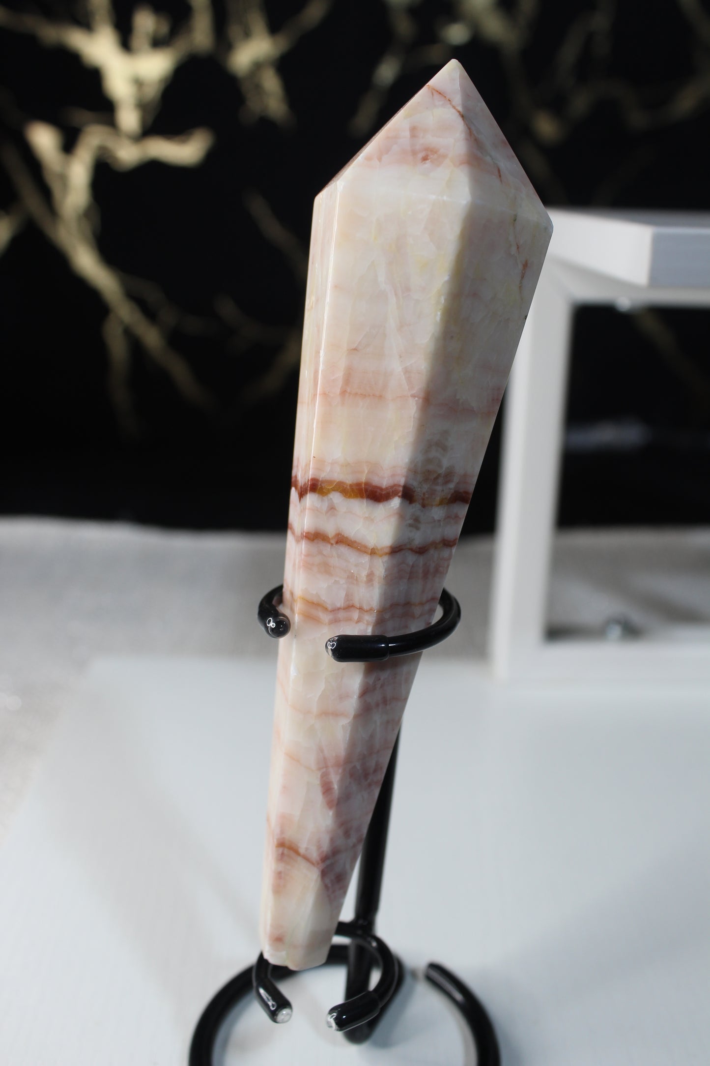 Red Banded Calcite Wands