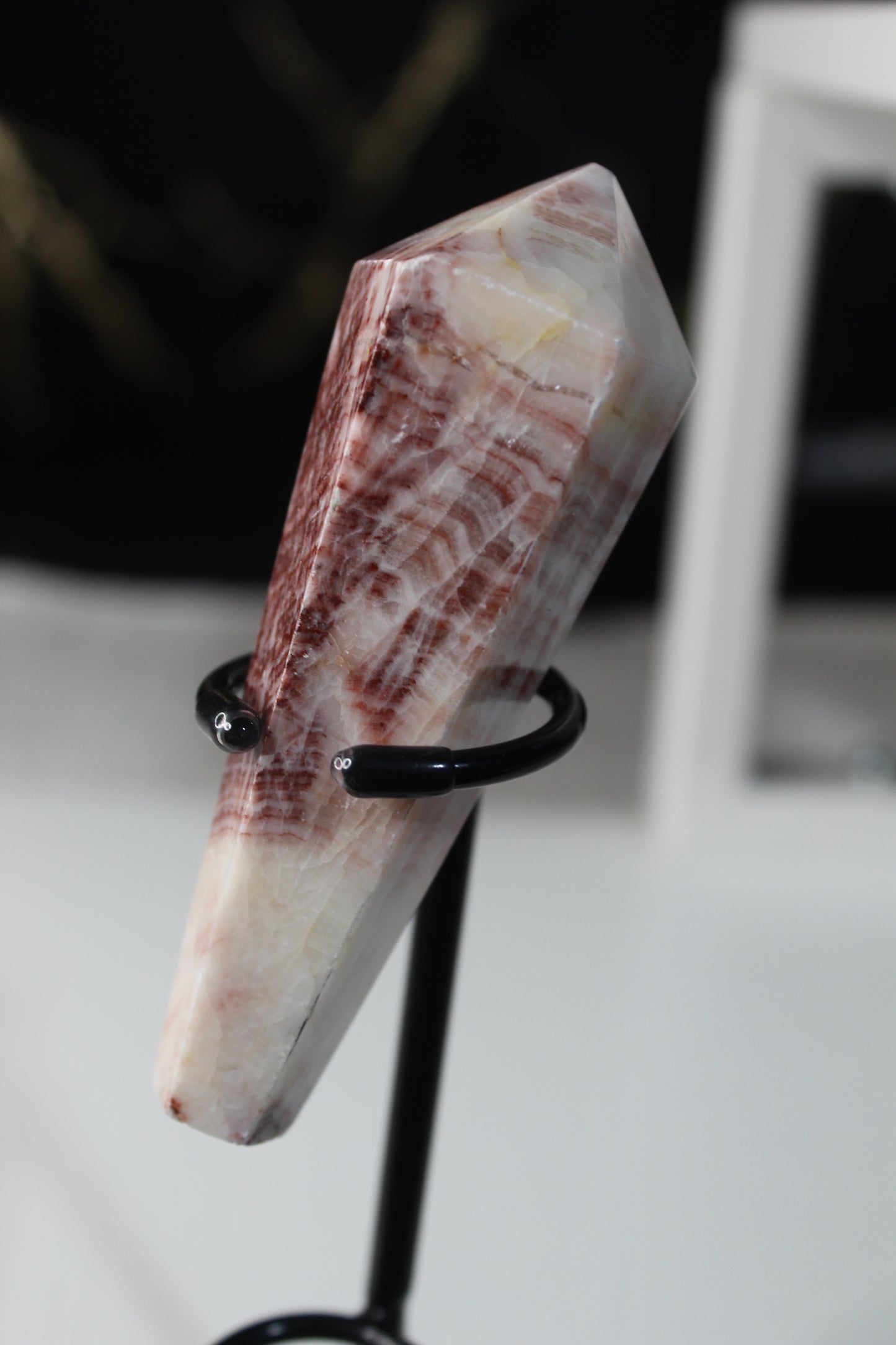 Red Banded Calcite Wands