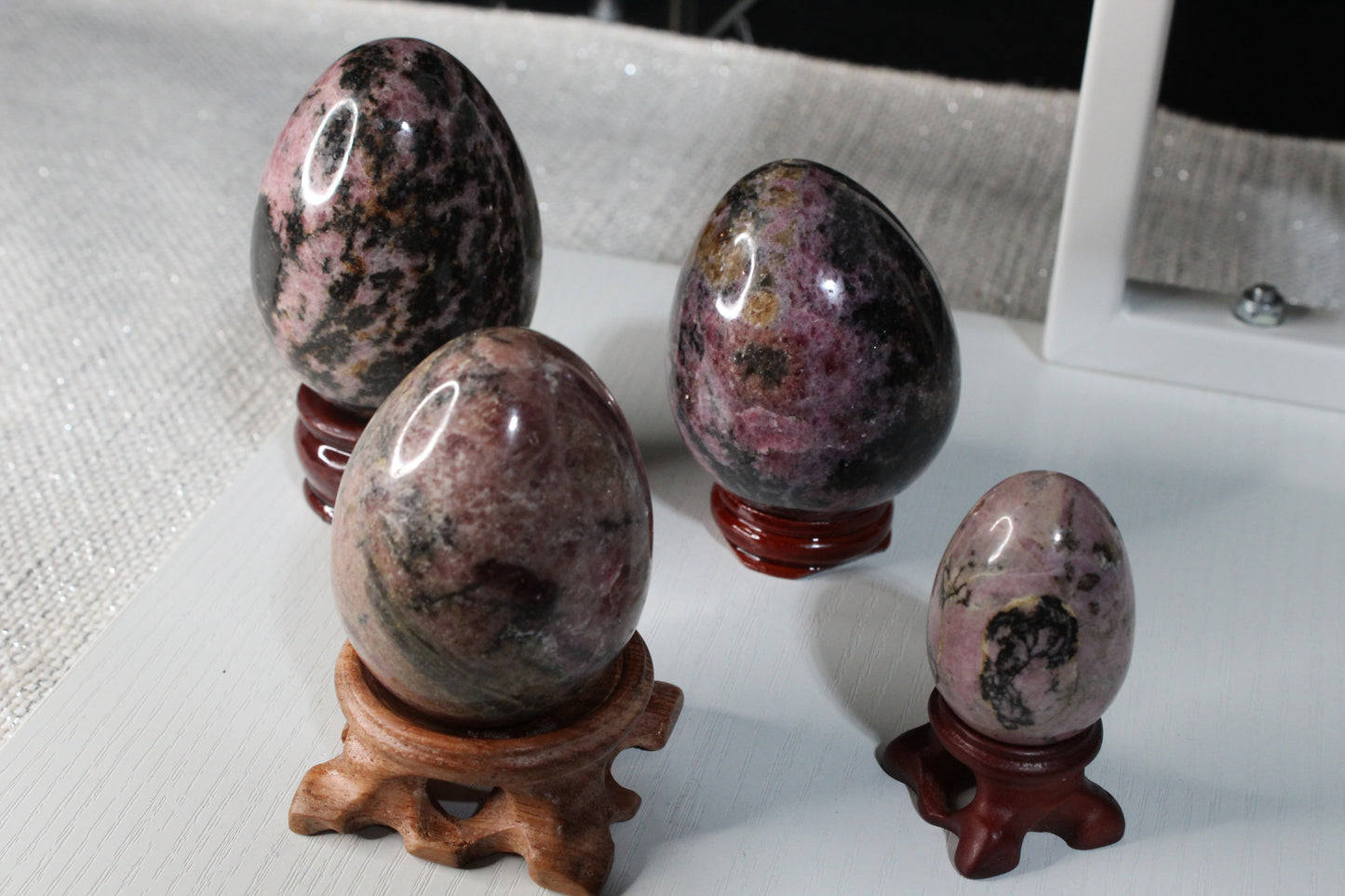 Rhodonite Eggs