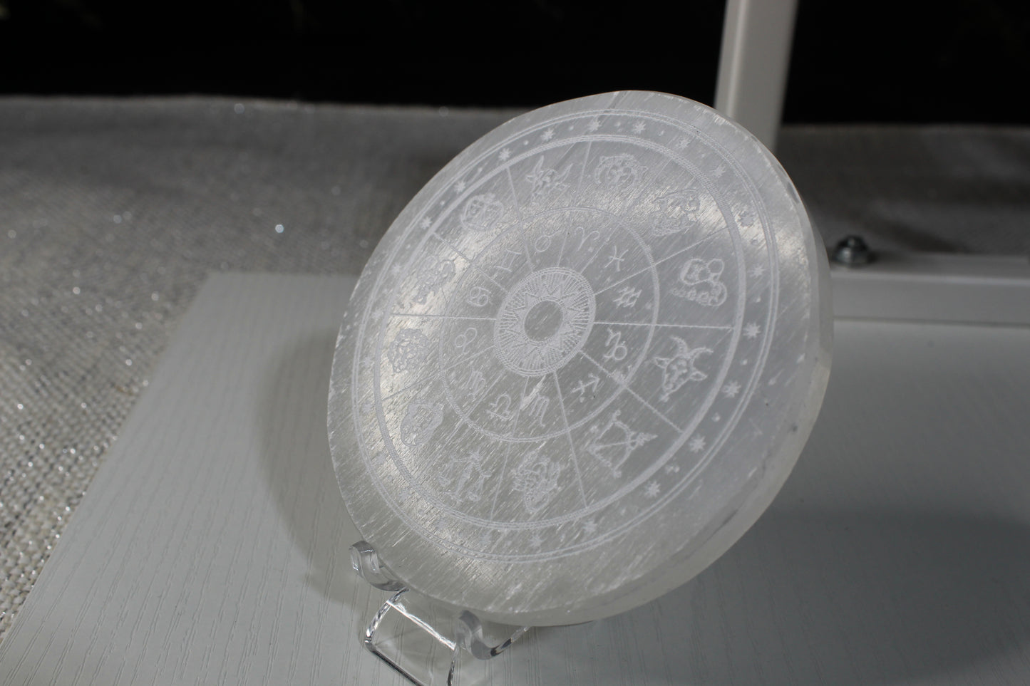 Selenite Round