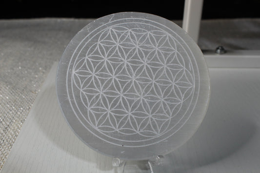 Selenite Round