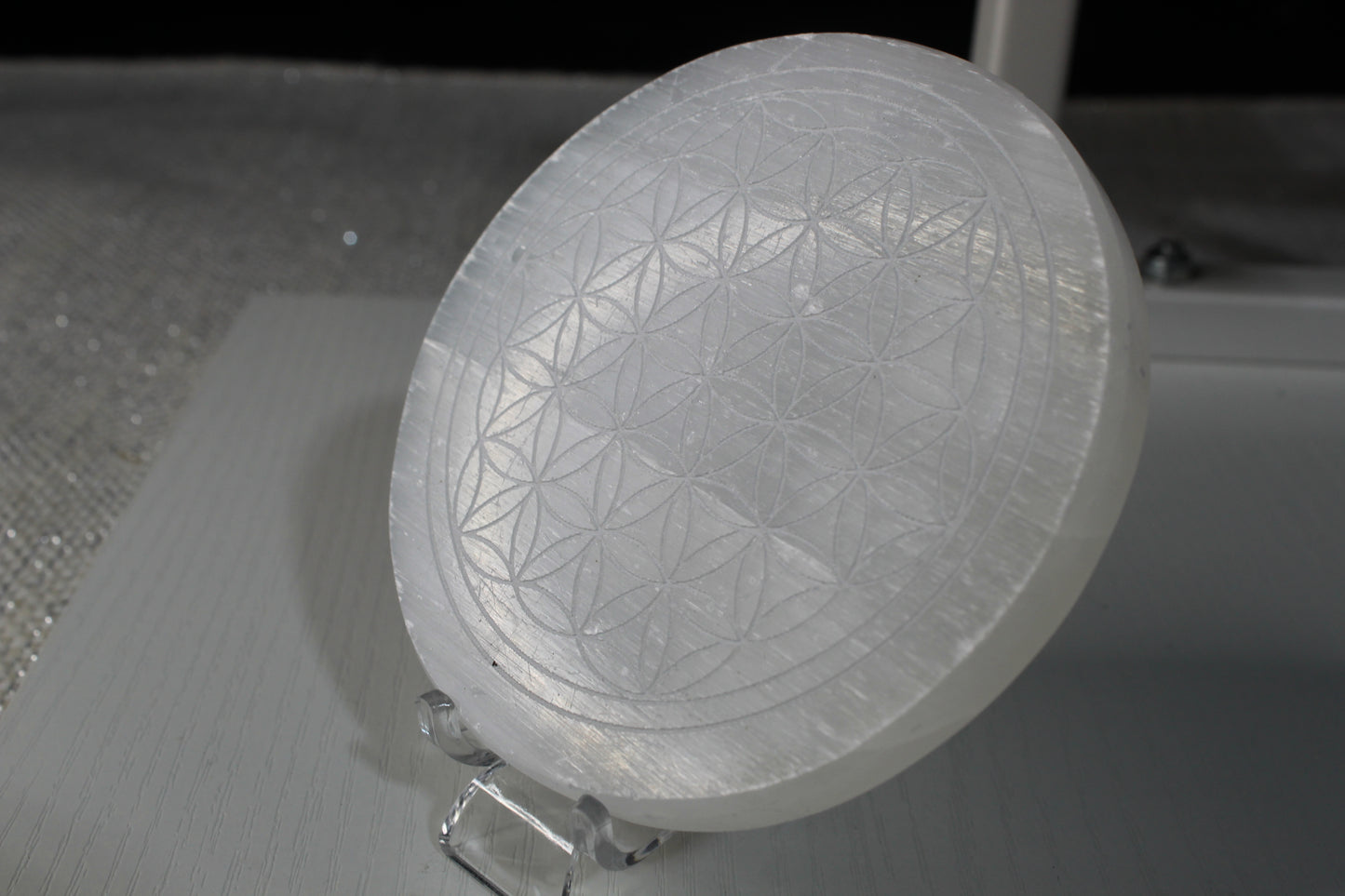 Selenite Round