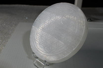 Selenite Round