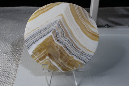 Yellow Calcite Round