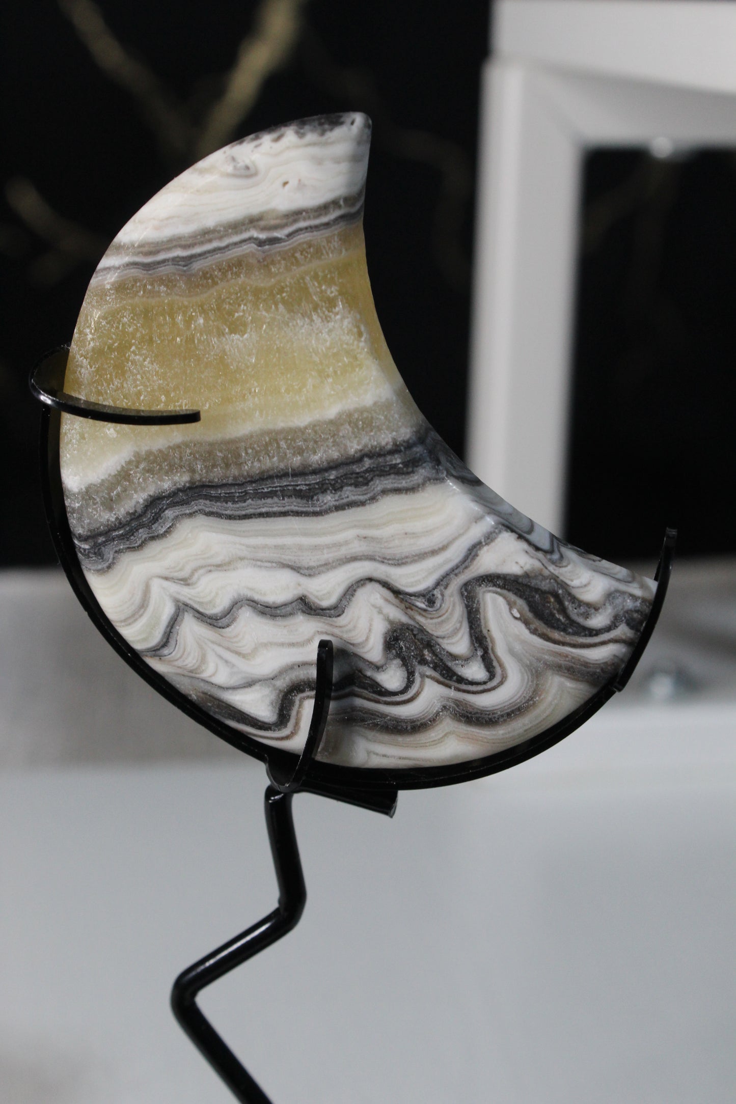 Zebra Calcite Moons